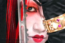 Shianxiu - Anime Geisha - Photos Copyright - Lon Casler Bixby - All Rights Reserved - Makeup by Justefanie